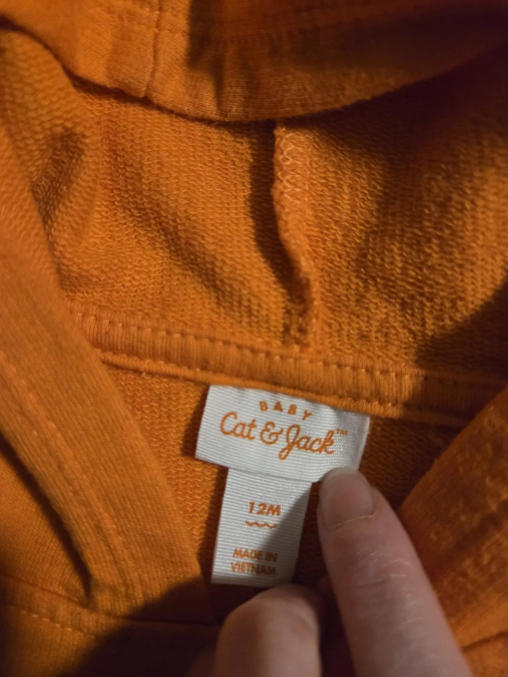 Cat & Jack soft orange